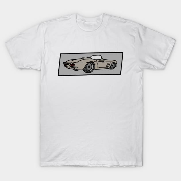 old automotive car illustration T-Shirt by fokaction